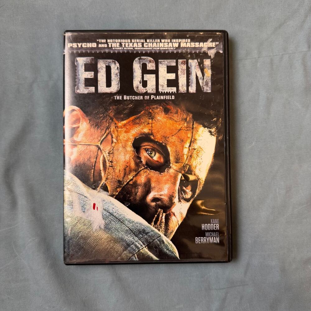 Ed Gein DVD The Butcher of Plainfield Horror Film 2007 Lionsgate Widescreen
